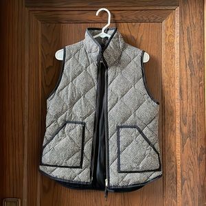 Womens herringbone print vest